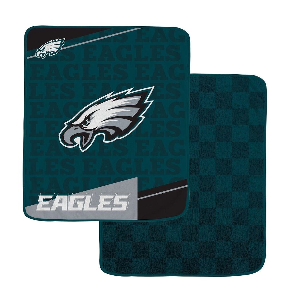 NEW WITH TAGS Pegasus Philadelphia Eagles 60" X 70" Double-Sided Blanket